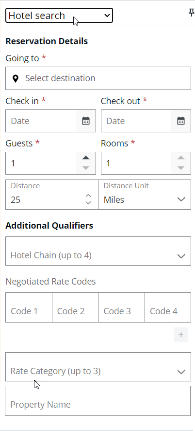 A screenshot of a hotel registration form

Description automatically generated